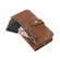 iPhone 14 Dream 9-Card Wallet Zipper Bag Leather Phone Case - Brown