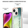 iPhone 14 Electroplating Marble Dual-side IMD Phone Case - Smile