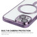iPhone 14 ENKAY Electroplated MagSafe Shockproof TPU Phone Case with Lens Film - Dark Blue