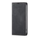 iPhone 14 Forwenw Dream Series Oil Edge Strong Magnetism Leather Phone Case - Black