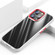 iPhone 14 Four-corner Shockproof TPU + PC Phone Case - Transparent Red