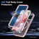 iPhone 14 Frosted Skin Feel MagSafe Holder 360 Full Body Phone Case - Pink