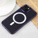 iPhone 14 GEBEI MagSafe Magnetic Transparent Phone Case - Purple
