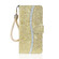 iPhone 14 Glitter Powder Horizontal Flip Leather Phone Case - Gold