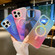 iPhone 14 Ink Gen2 Gradient MagSafe PC Hybrid TPU Phone Case - Colorful