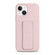 iPhone 14 Liquid Silicone Holder Phone Case - Sand Pink