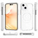 iPhone 14 Magsafe Magnetic Acrylic Shockproof Phone Case - Transparent White
