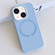 iPhone 14 MagSafe Magnetic Liquid Silicone Phone Case - Light Blue