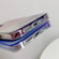 iPhone 14 Marble Dual-side Laminating Magsafe Phone Case - Blue Orange