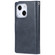 iPhone 14 MERCURY GOOSPERY MANSOOR 9 Card Slots Leather Case - Dark Blue