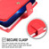 iPhone 14 MERCURY GOOSPERY MANSOOR 9 Card Slots Leather Case - Red
