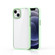 iPhone 14 Ming Shield Hybrid Frosted Transparent Phone Case - Light Green