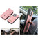 iPhone 14 Multi-functional Zipper Wallet Leather Phone Case - Pink