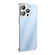 iPhone 14 Plating Frosted Hardware Shockproof Phone Case - Silver