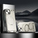 iPhone 14 R-JUST RJ63-1 Frameless Aroma Mecha MagSafe Holder Phone Case - Titanium