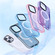 iPhone 14 ROCK Double-layer Armor Shield MagSafe Magnetic Phone Case - Pink