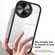 iPhone 14 Round Camshield TPU Hybrid PC Phone Case - Grey