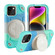 iPhone 14 Shield PC Hybrid Silicone Phone Case - Camouflag Green