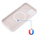 iPhone 14 Shockproof Silicone Magsafe Case - White