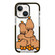 iPhone 14 Simple Illustration Pattern Full Coverage Phone Case - Capybara A