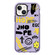 iPhone 14 Simple Illustration Pattern Full Coverage Phone Case - Happy Every Day B