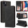 iPhone 14 Simple Suction Closure Horizontal Flip Leather Case - Black