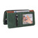 iPhone 14 Simple Suction Closure Horizontal Flip Leather Case - Green