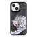iPhone 14 Skin Feel Matte TPU+PC Shockproof Phone Case - Tiger