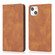 iPhone 14 Strong Magnetic Leather Case - Brown