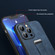 iPhone 14 SULADA Cool Series PC + Leather Texture Skin Feel Phone Case - Blue