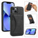 iPhone 14 Ultra-thin Shockproof Phone Protective Case with Holder - Black