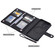 iPhone 14 ViLi GHA Series Shockproof MagSafe RFID Leather Attraction Horizontal Flip Phone Case - Black