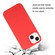 iPhone 14 Wheat MagSafe Magnetic Straw Material + TPU Phone Case - Red
