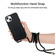 iPhone 14 Wheat Straw Material + TPU Protective Case with Lanyard - Black