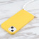 iPhone 14 Wheat Straw Material + TPU Shockproof Phone Case with Neck Lanyard - Yellow