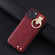 iPhone 14 Wristband Leather Back Phone Case - Red