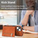 iPhone 14 Zipper Card Holder Phone Case - Brown