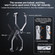 iPhone 13 Pro Max / 14 Pro Max Frameless X-shaped Metal Phone Case - Grey