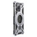 iPhone 14 Pro Max / 13 Pro Max Aluminum Alloy Borderless MagSafe Rotating Holder Phone Case - Silver