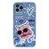iPhone 14 Pro Max 2 in 1 Minimalist Pattem PC Shockproof Phone Case - Sunglasses Cat