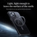 iPhone 14 Pro Max 360 Rotating MagSafe Magnetic Skin Feel Phone Case - Black