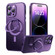 iPhone 14 Pro Max 360 Rotating MagSafe Magnetic Skin Feel Phone Case - Purple