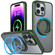 iPhone 14 Pro Max 360-degree Rotating MagSafe Magnetic Holder Phone Case - Green