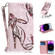 iPhone 14 Pro Max 3D Colored Horizontal Flip Leather Phone Case - Butterfly High-heeled