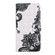 iPhone 14 Pro Max 3D Drawing Leather Phone Case - Lace Flower