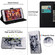 iPhone 14 Pro Max 3D Painting Pattern Coloured Drawing Leather Phone Case - Cat