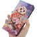 iPhone 14 Pro Max 3D Painting Pattern Coloured Drawing Leather Phone Case - Colorful Owl