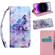 iPhone 14 Pro Max 3D Painting Pattern Coloured Drawing Leather Phone Case - Howling Wolf