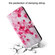 iPhone 14 Pro Max 3D Painting Pattern Coloured Drawing Leather Phone Case - Red Flower