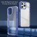 iPhone 14 Pro Max Acrylic Hybrid TPU 3-in-1 Airbag Shockproof Phone Case - Rose Red